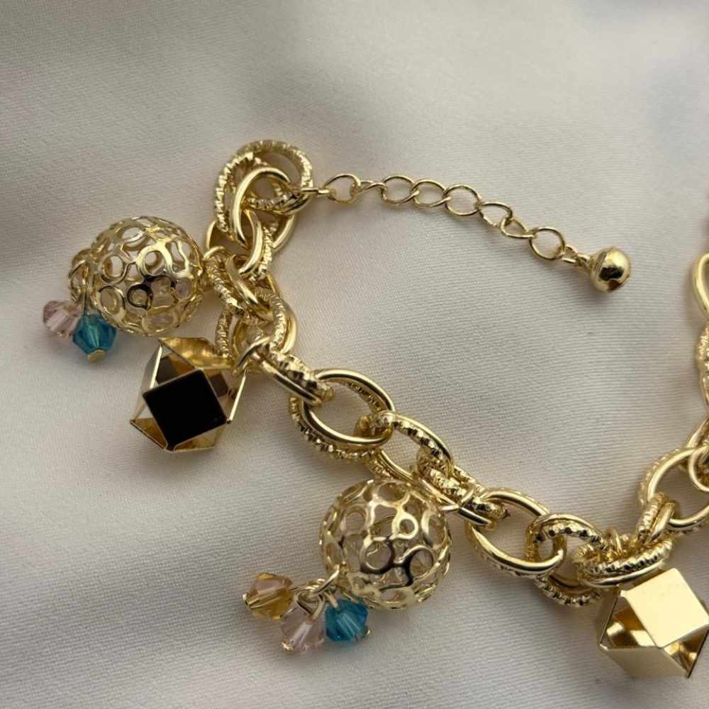 Glided Whimsy Charm Bracelet