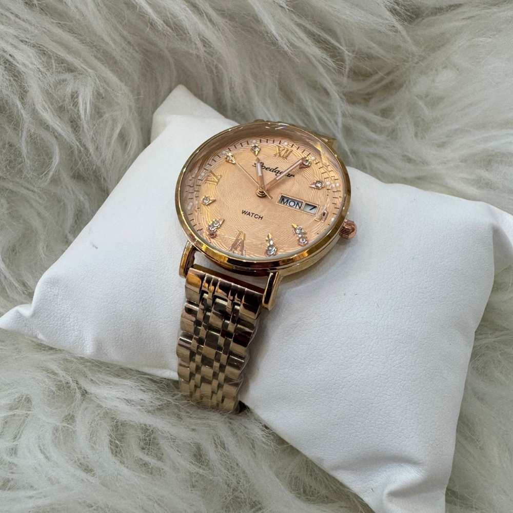 POEDAGAR Rose Gold Women’s Quartz Wristwatch