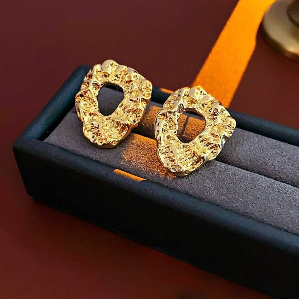 Molten Arc Earrings