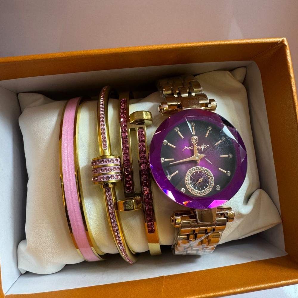 Hammered Pink Diamond Cuff