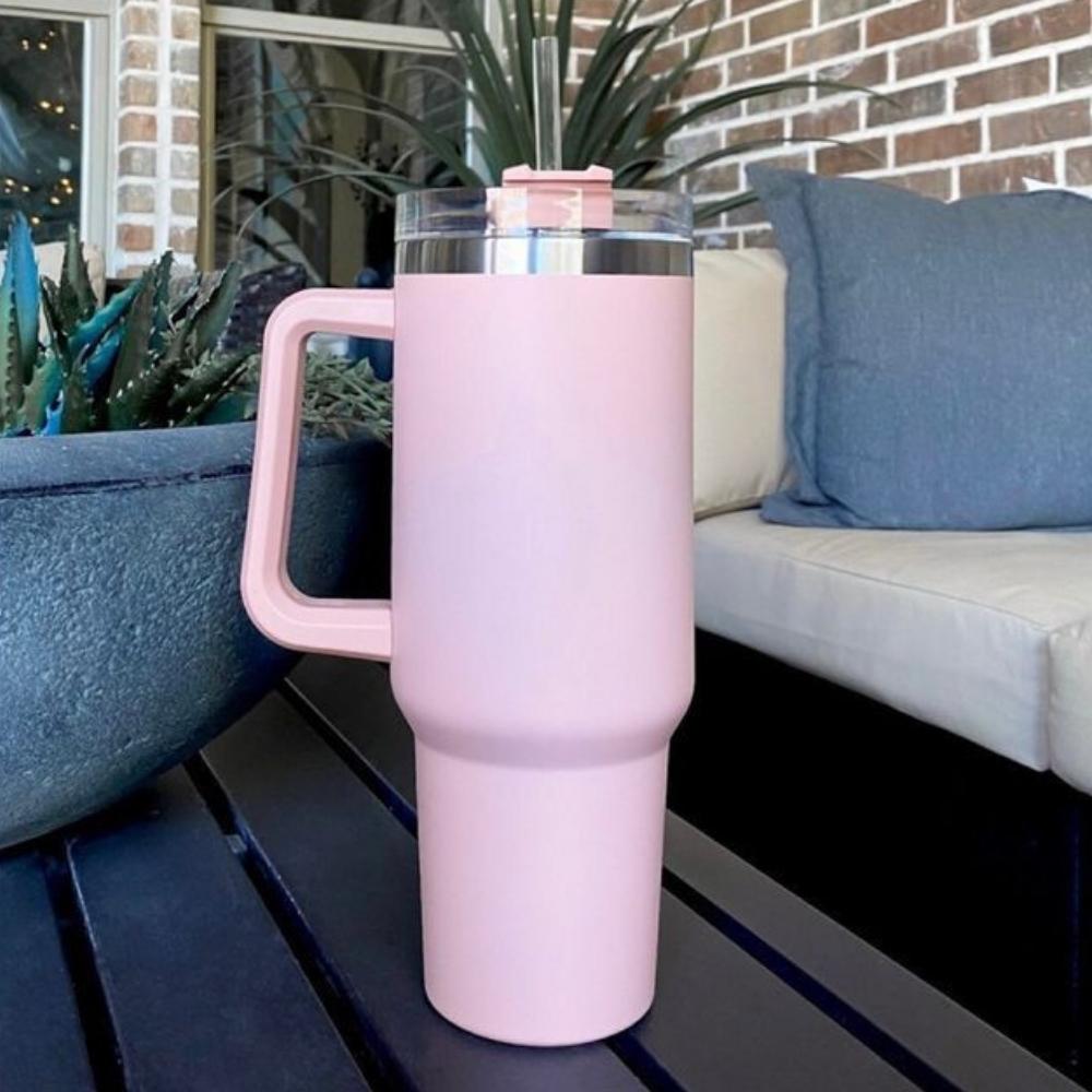Blush Pink Matte 40oz Tumbler