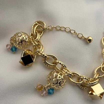 Glided Whimsy Charm Bracelet