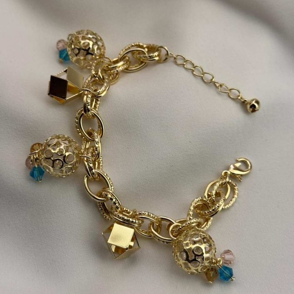 Glided Whimsy Charm Bracelet