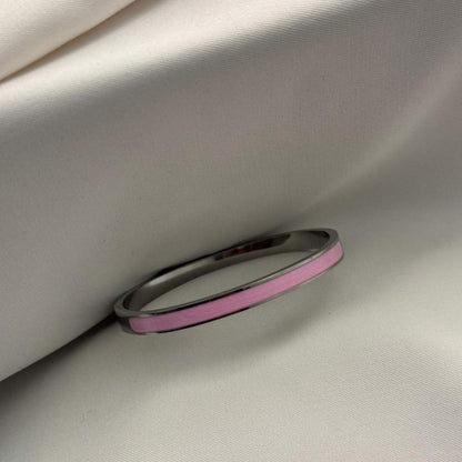 Pink Dripping Gold Bracelet