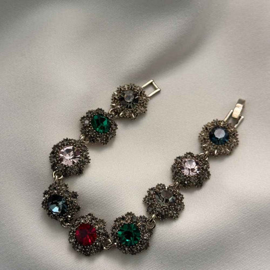 Rhinestone Retro Bracelet