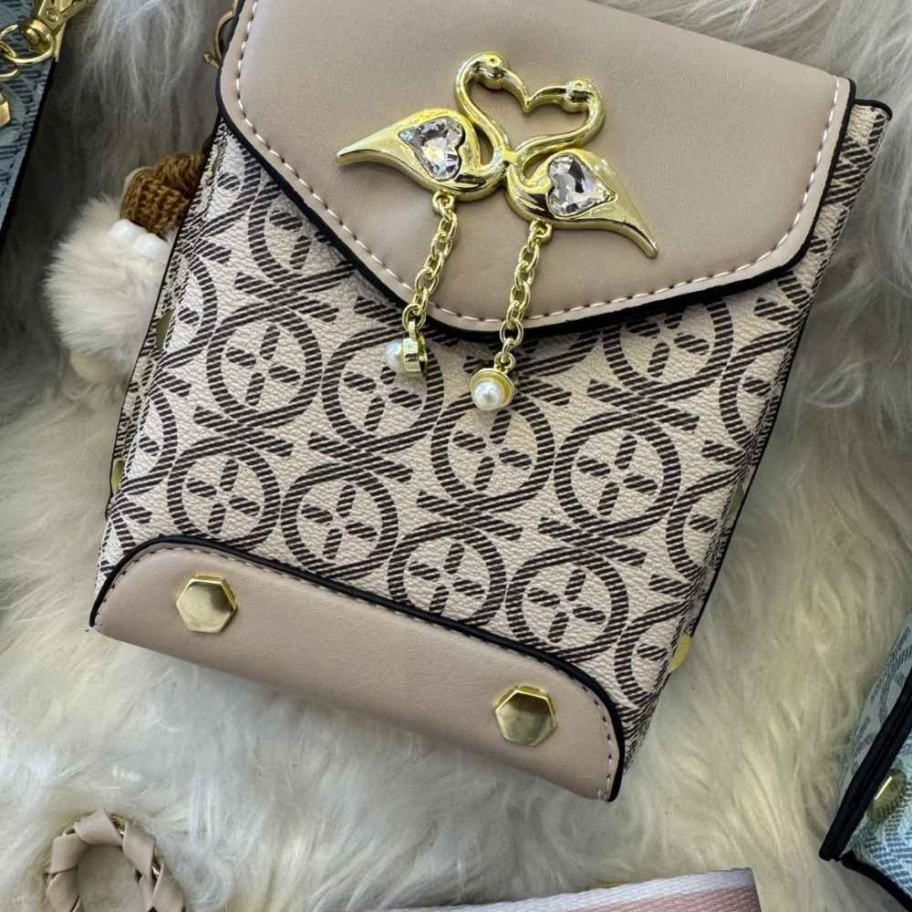 Lulu Bloom Satchel Bag with Freebie