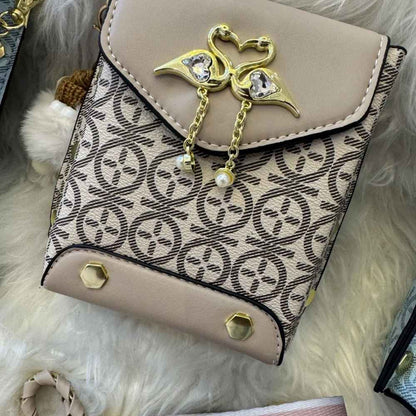 Lulu Bloom Satchel Bag with Freebie