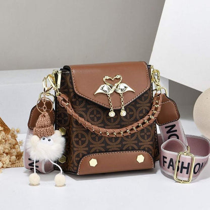 Lulu Bloom Satchel Bag with Freebie