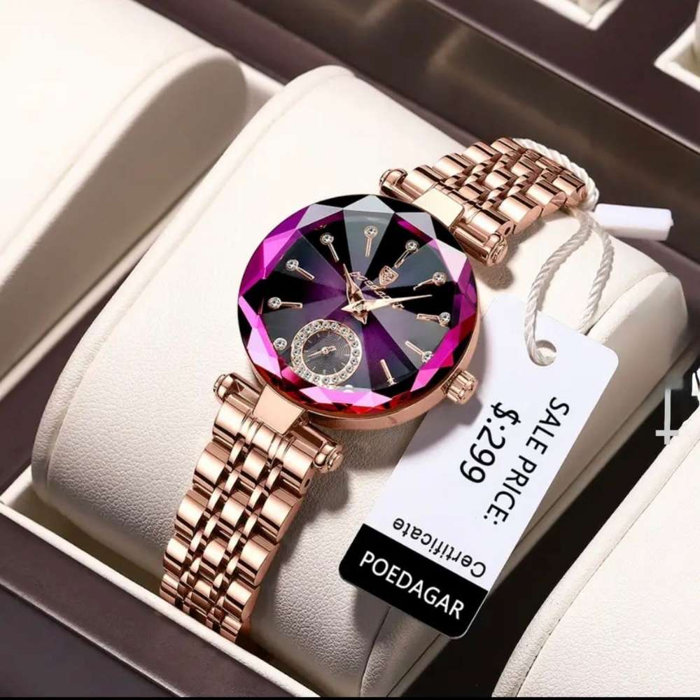 POEDAGAR Ladies Luxury Wristwatch