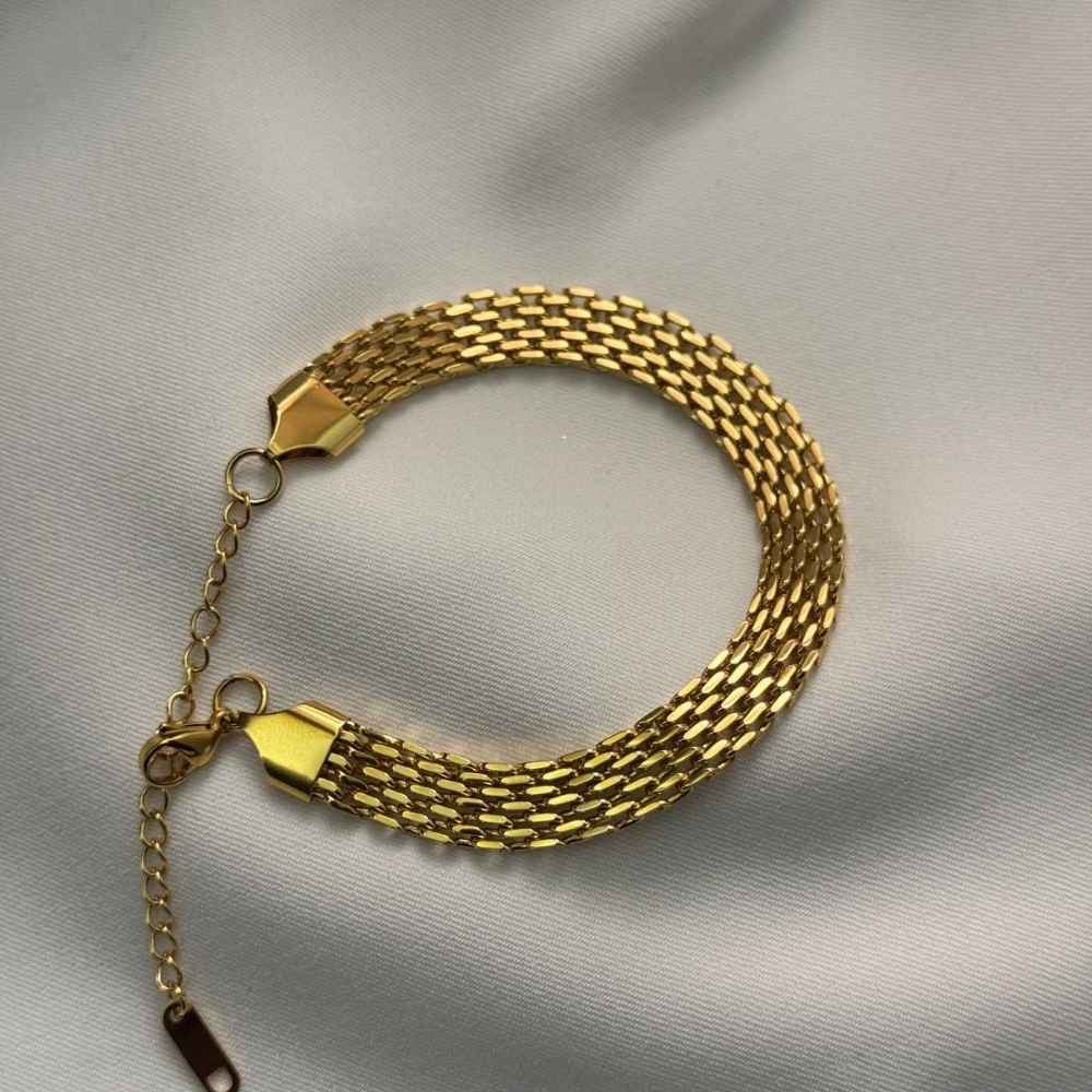 Mesh Cuban Bracelet