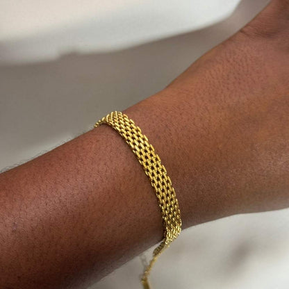 Mesh Cuban Bracelet