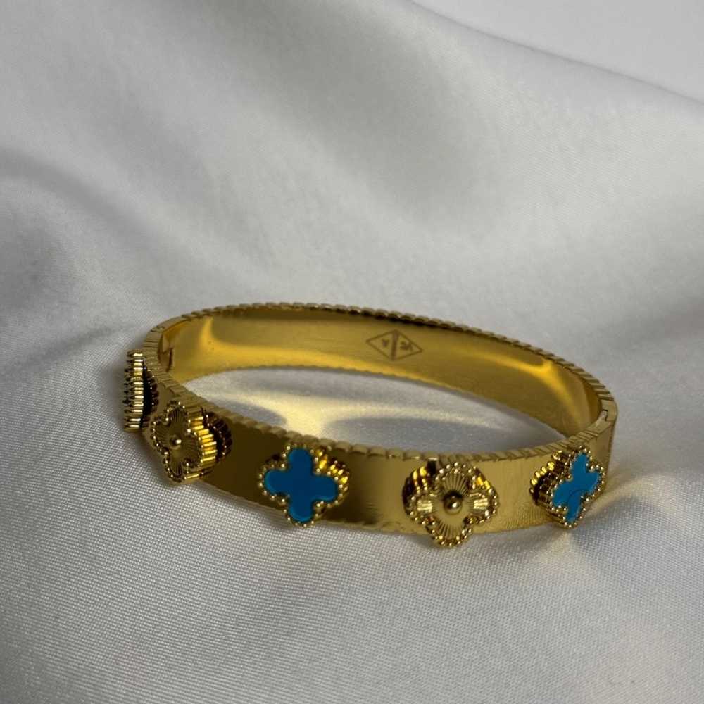 Turquoise Clover Bracelet