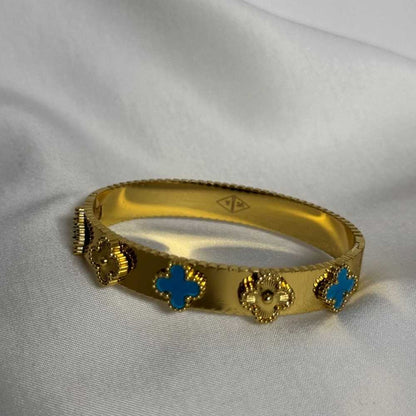 Turquoise Clover Bracelet