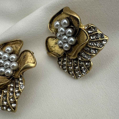 Antique Pearl Studs