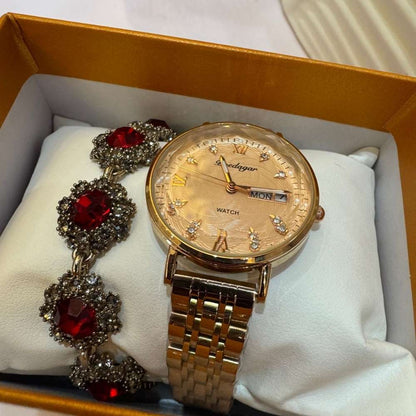 Rhinestone Retro Bracelet