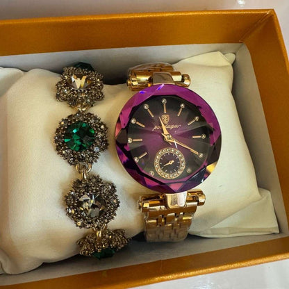 POEDAGAR Ladies Luxury Wristwatch