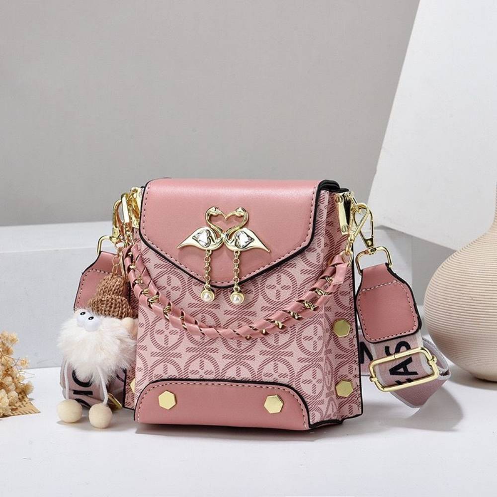 Lulu Bloom Satchel Bag with Freebie