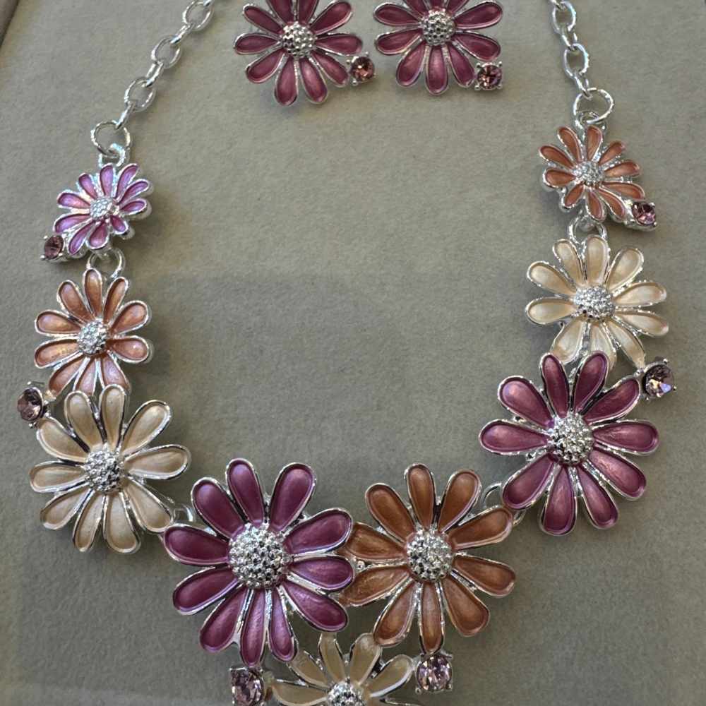Sunlit Garden Necklace Set
